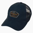 Workwear Patch Canvas Trucker Cap - Ink Navy &#40;IK&#41;