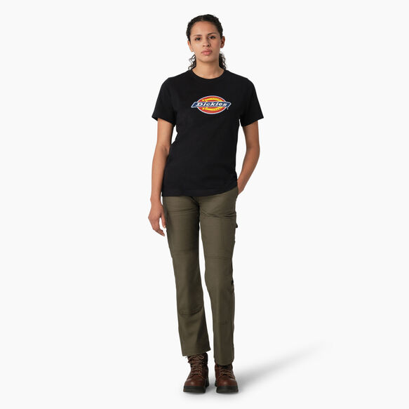 Women&#39;s Heavyweight Logo T-Shirt - Black &#40;KBK&#41;