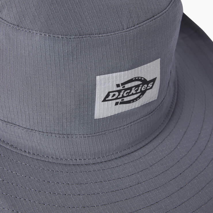 Full Brim Ripstop Boonie Hat with Neck Shade - Charcoal Gray (CH) image number 3