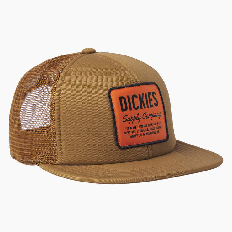 Dickies Supply Company Trucker Hat - Brown Duck (BD) image number 1