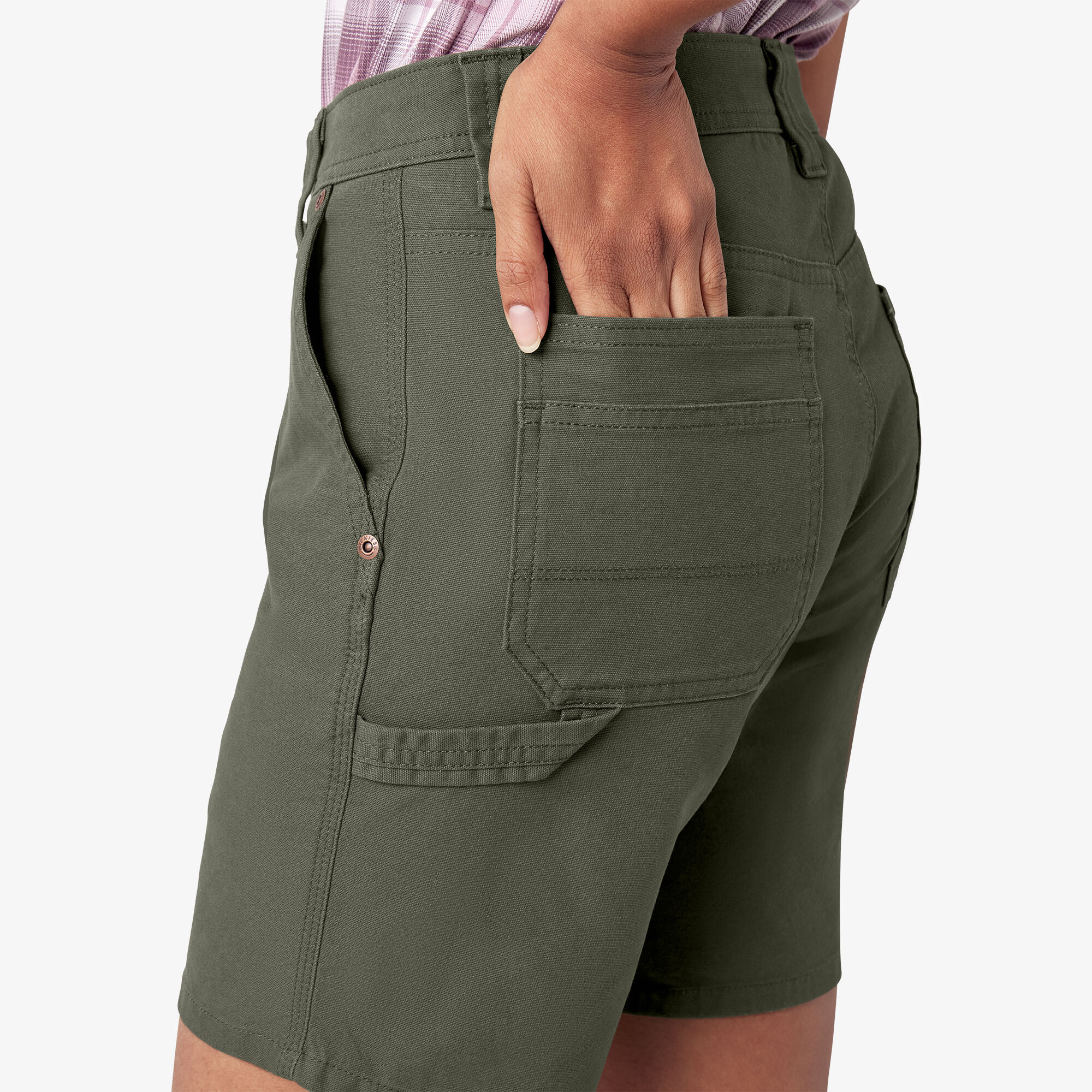 Women s Duck Carpenter Shorts 7 Dickies US