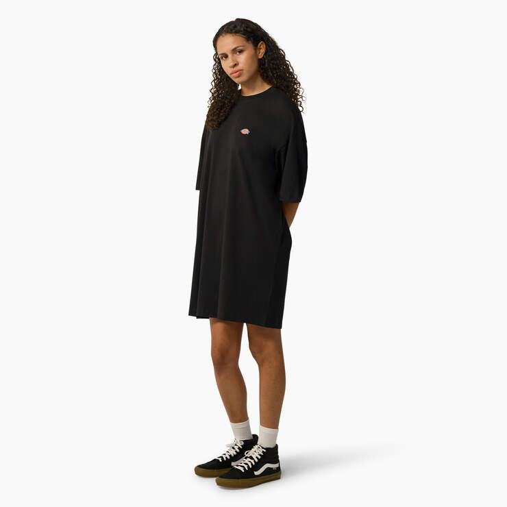 Women's Mapleton T-Shirt Dress - Black (KBK) image number 3