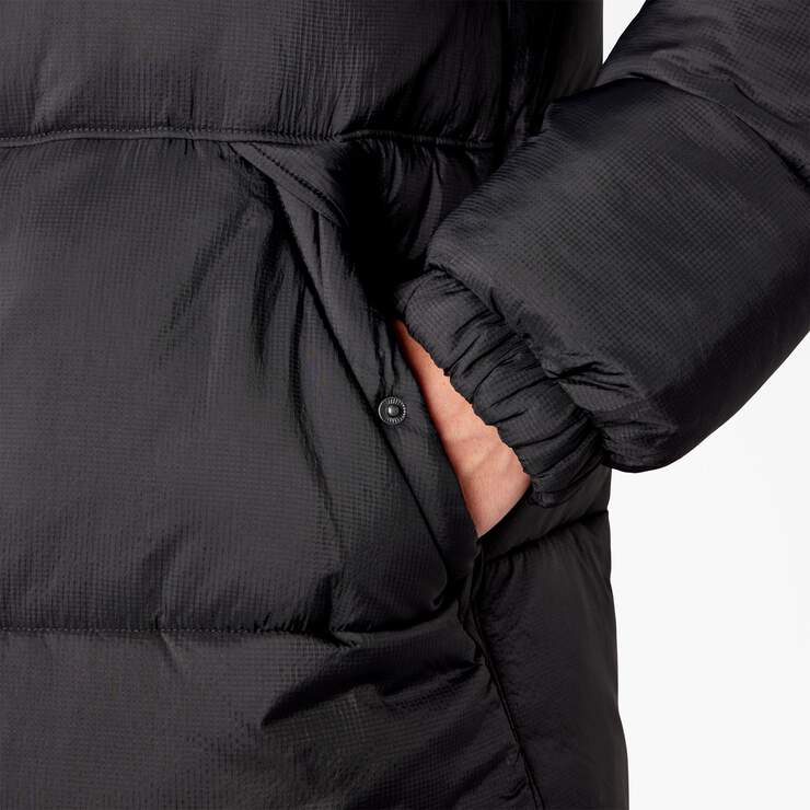 Waldenburg Hooded Puffer Jacket - Black (BKX) image number 9