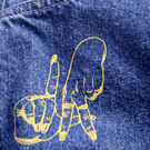 Estevan Oriol x Dickies Relaxed Denim Utility Jeans - Stonewashed Indigo Blue &#40;SNB&#41;