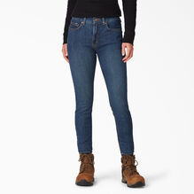 Women&#39;s Perfect Shape Denim Skinny Leg Jeans - Stonewashed Indigo Blue &#40;SNB&#41;