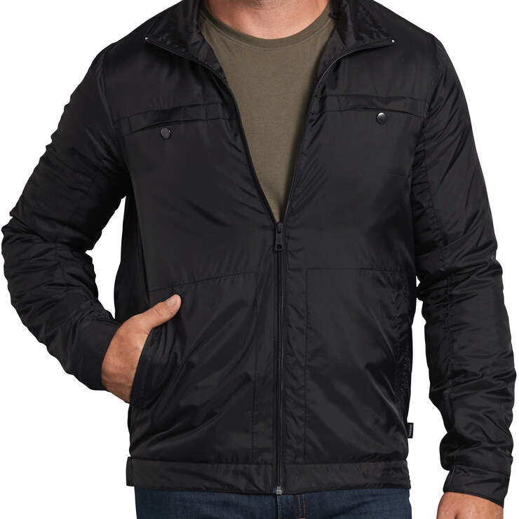 Dickies X-Series Modern Fit Nylon Service Jacket - Black (BK) image number 1
