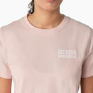 Women&#39;s Heavyweight Workwear Graphic T-Shirt - Lotus Pink &#40;LO2&#41;