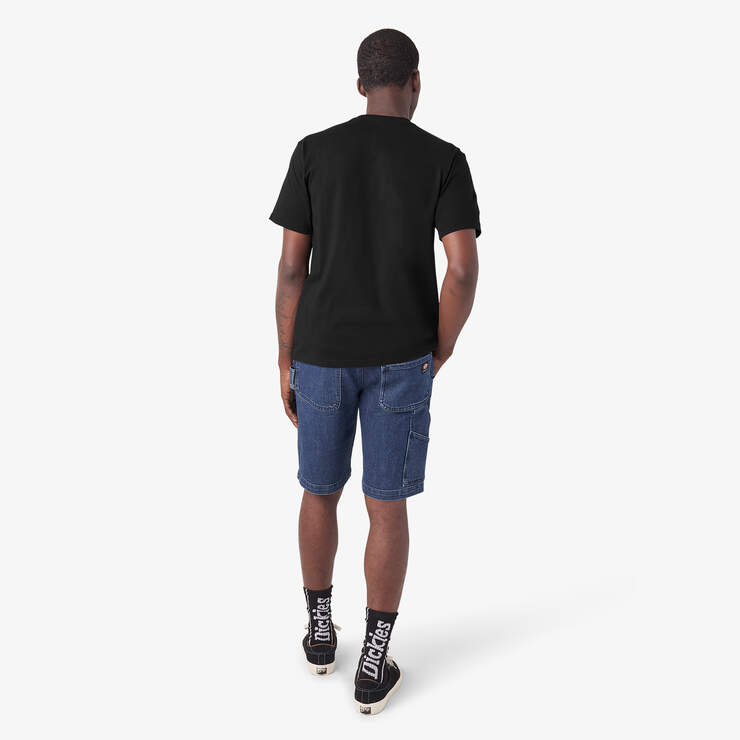 Dickies Skateboarding Quinter T-Shirt - Black (KBK) image number 6