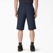 Cooling Active Waist Flat Front Shorts, 13&quot; - Dark Navy &#40;DN&#41;