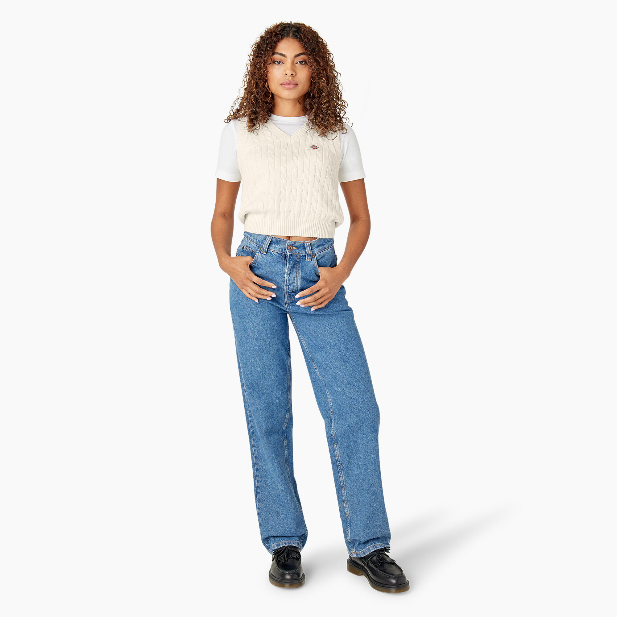 Women's dickies for deals under sweaters