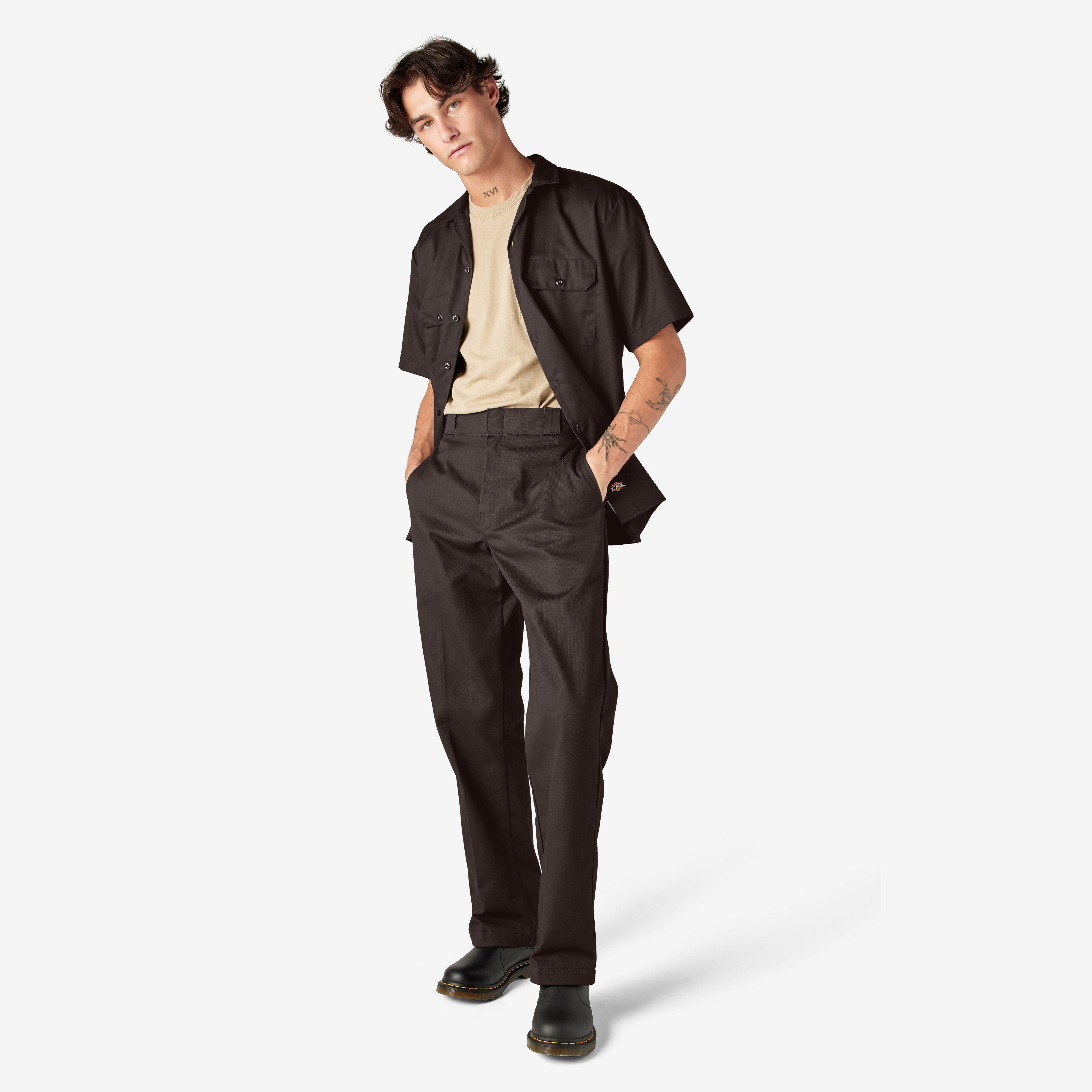Men s Short Sleeve Work Shirt Dickies US