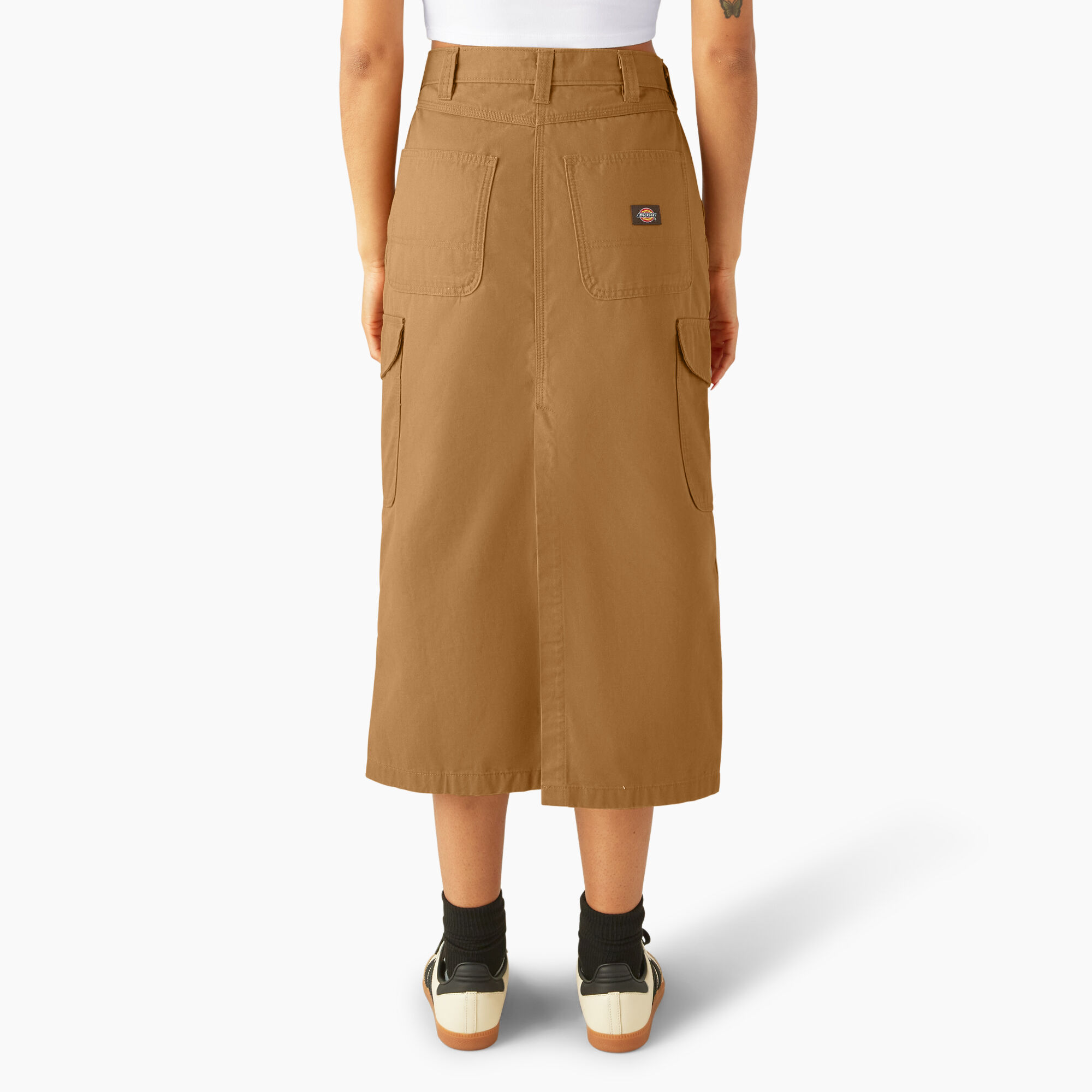Women s Duck Canvas Cargo Midi Skirt Dickies US