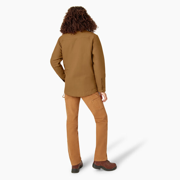 Women&#39;s Duck Fleece Lined Chore Coat - Brown Duck &#40;BD&#41;