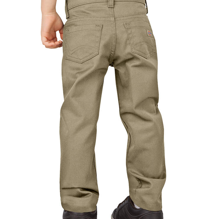 Toddler Flex Slim Fit Skinny Leg FlexWaist® 5-Pocket Pants - Desert Sand (DS) image number 2