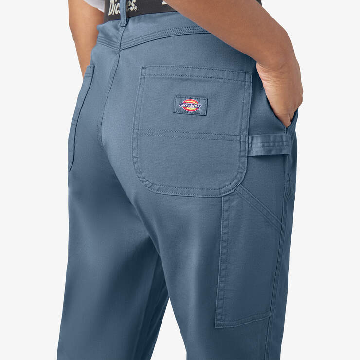 Women's Relaxed Fit Carpenter Pants - Coronet Blue (CNU) image number 8