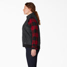 Women&rsquo;s Plus Quilted Vest - Black &#40;BK&#41;