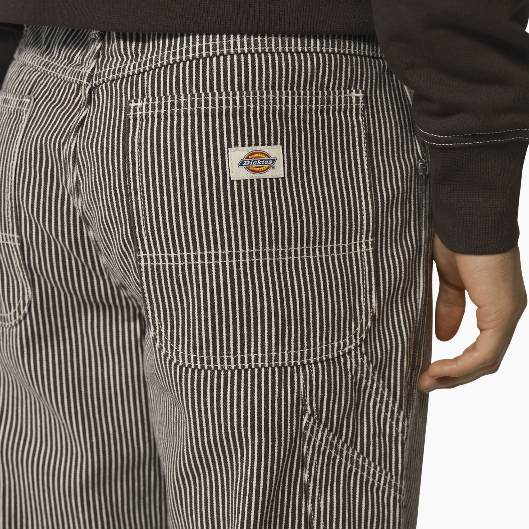 Garyville Regular Fit Hickory Stripe Carpenter Pants