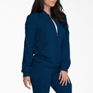 Women&#39;s Balance Zip Front Scrub Jacket - Navy Blue &#40;NVY&#41;
