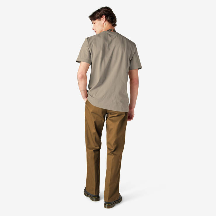 Heavyweight Short Sleeve Pocket T-Shirt - Desert Sand (DS) image number 10