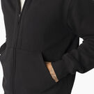 Thermal Lined Full-Zip Fleece Hoodie - Black &#40;KBK&#41;