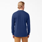 Heavyweight Long Sleeve Pocket T-Shirt - Deep Blue &#40;EL&#41;