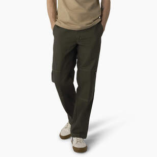 Dickies Florala Double Knee Twill Pants - Military Green - Attic