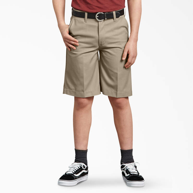 Boys' Husky Classic Fit Shorts, 8-20 - Desert Sand (DS) image number 1