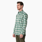Cooling Long Sleeve Work Shirt - Deep Lake/Moss Plaid &#40;A2G&#41;