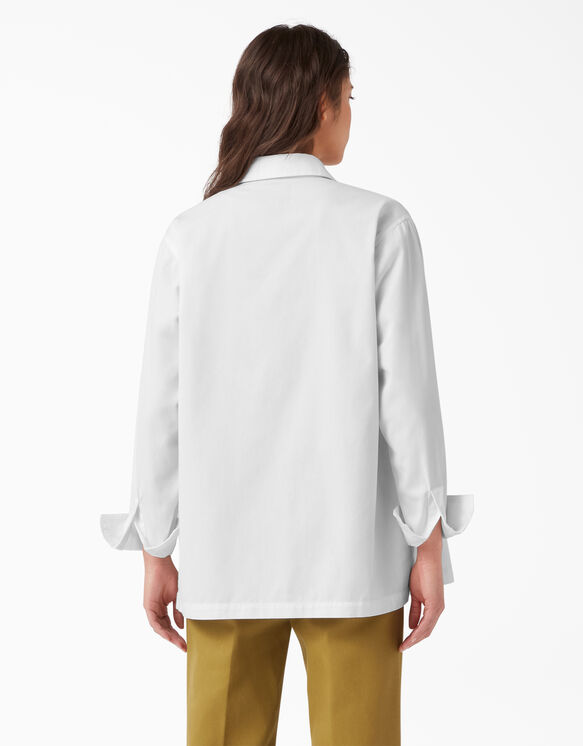 Women&#39;s Relaxed Fit Long Sleeve Work Shirt - White &#40;WH&#41;