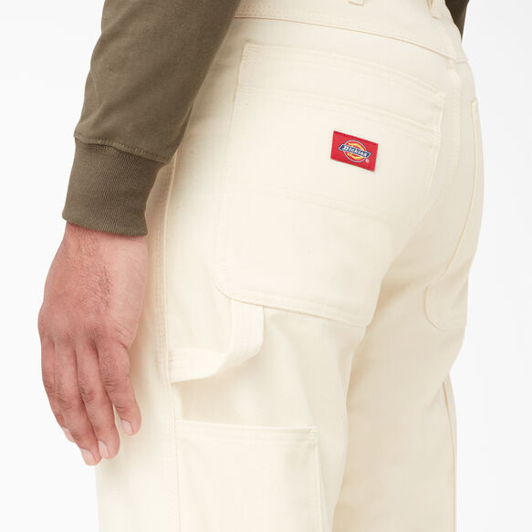 Relaxed Fit Straight Leg Painter&#39;s Pants - Natural Beige &#40;NT&#41;