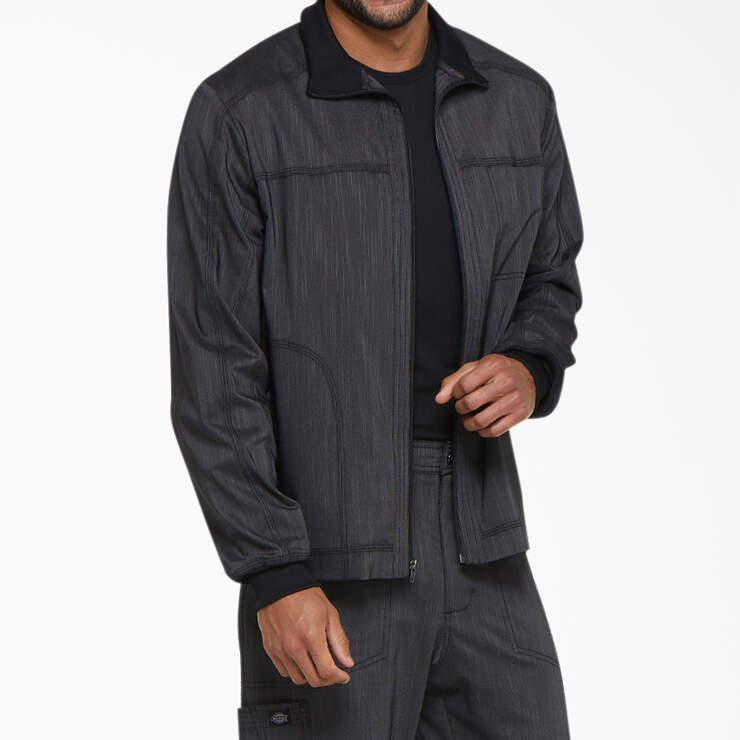 Men's Advance Two-Tone Twist Scrub Jacket - Onyx Black (NX) image number 4