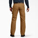 Relaxed Straight Fit Flannel-Lined Carpenter Duck Pants - Brown Duck &#40;RBD&#41;