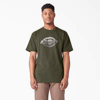 Short Sleeve Logo Graphic T-Shirt - Moss Green (MS)