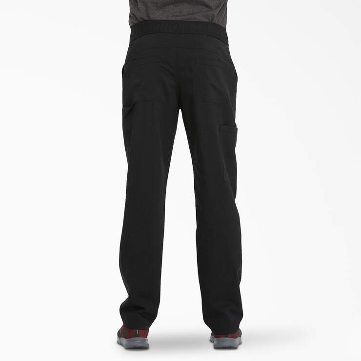 Men's Balance Zip Fly Scrub Pants - Black (BLK) image number 2