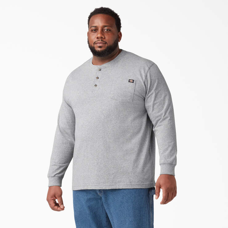 Long Sleeve Heavyweight Henley Shirt