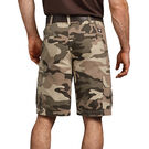 Relaxed Fit Ripstop Cargo Shorts, 11&quot; - Pebble Brown/Black Camo &#40;SBOC&#41;