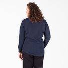 Women&#39;s Plus Thermal Long Sleeve Shirt - Ink Navy &#40;ISD&#41;