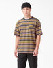 Relaxed Fit Striped Pocket T-Shirt - Green Moss Stripe &#40;G2S&#41;