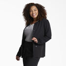 Women&#39;s Xtreme Stretch Snap Front Scrub Jacket - Black &#40;BLK&#41;