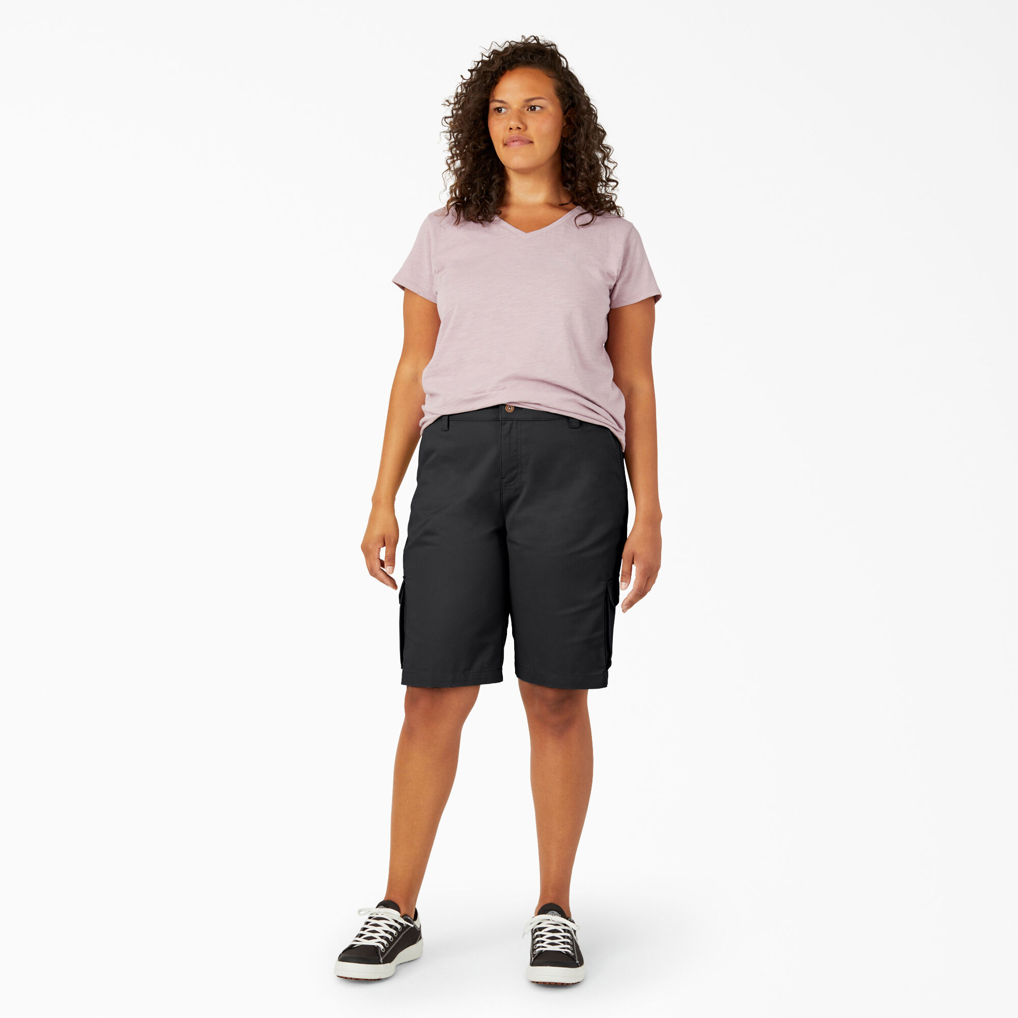 Women's dickies relaxed cargo hot sale shorts