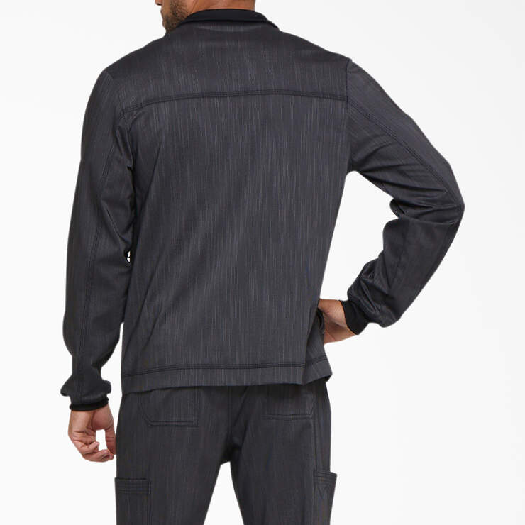 Men's Advance Two-Tone Twist Scrub Jacket - Onyx Black (NX) image number 2