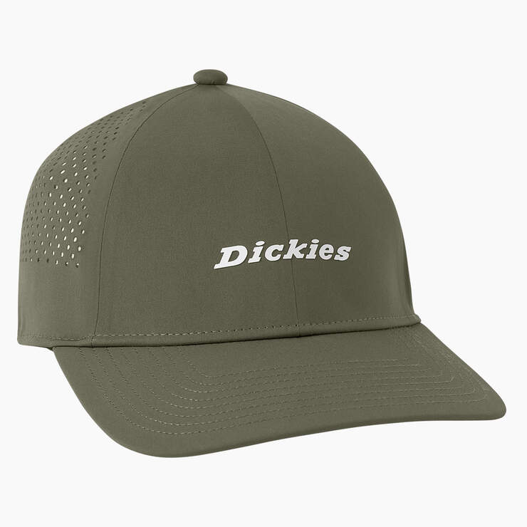 Low Pro Athletic Trucker Hat - Moss Green (MS) image number 1