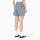 Women&#39;s Hickory Stripe Shorts, 5&quot; - Airforce Blue &#40;AF&#41;