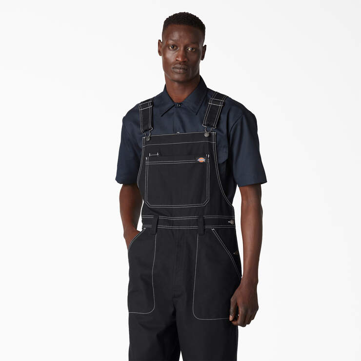 Reworked Utility Bib Overalls - Black (BKX) image number 5