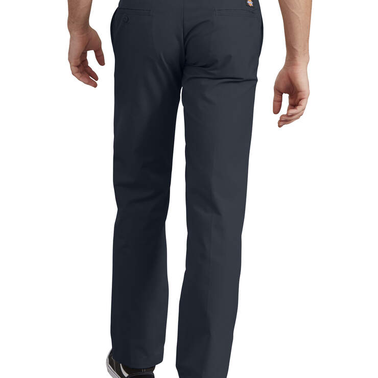 Slim Straight Fit Poplin Work Pants - Dark Navy (DN) image number 1
