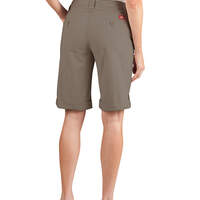 Women's 12" Ripstop Utility Shorts - Rinsed Pebble Brown (RNP)