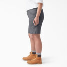 Women&#39;s Plus Cooling Relaxed Fit Shorts, 9&quot; - Graphite Gray &#40;GA&#41;