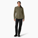Women&#39;s Cooling Roll-Tab Work Shirt - Military Green Heather &#40;MLD&#41;