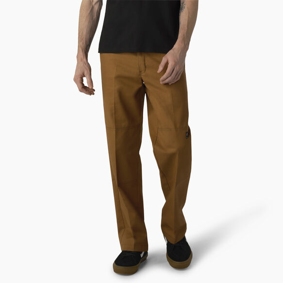 Dickies Skateboarding Double Knee Pants - Brown Duck w/ Contrast Stitch &#40;HWC&#41;