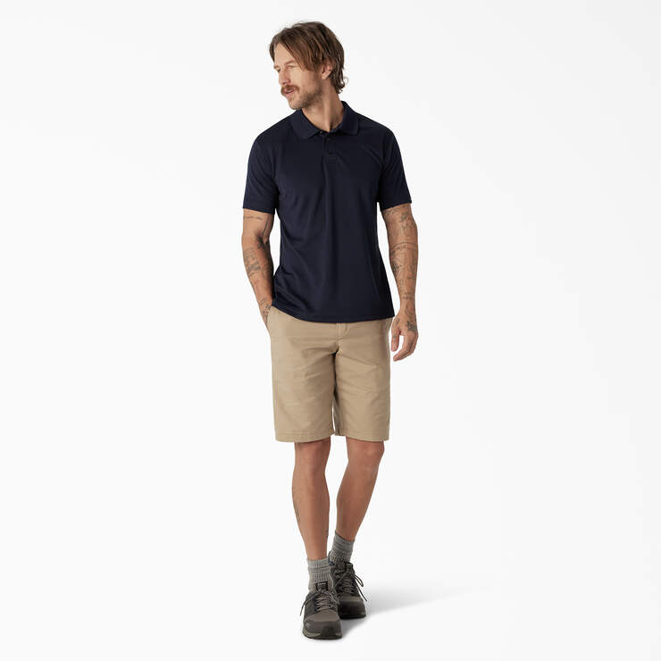 Short Sleeve Performance Polo Shirt - Night Navy (IN2) image number 4